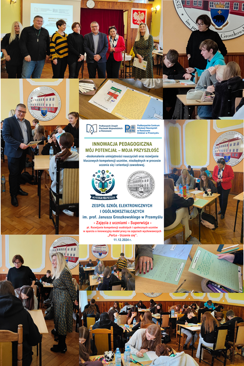 2024 12 11 PLAKAT Z ZAJ Z UCZNIAMI ZSEiO 1 