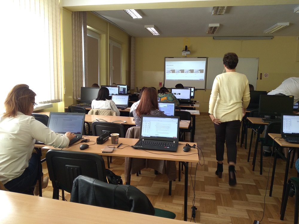 Grupa szkoleniowa z oddziału PCEN w Rzeszowie