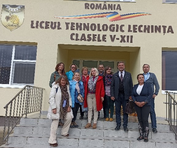 Wizyta w Liceum Technologicznym Lechința